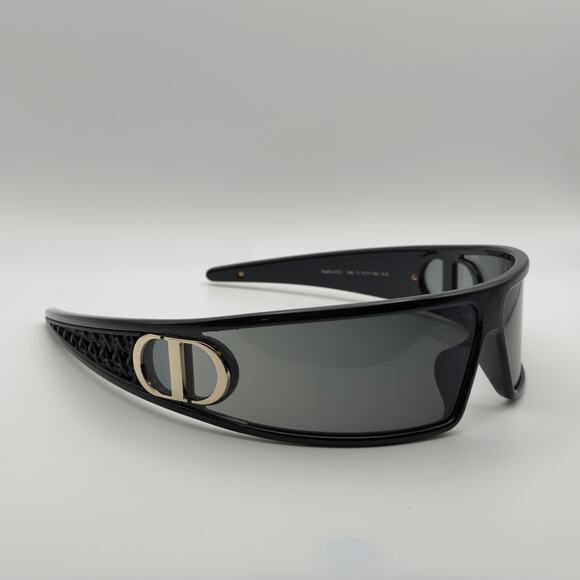 Christian Dior VeryDior M1U Black Mask Sunglasses Headband - Picture 1 of 10